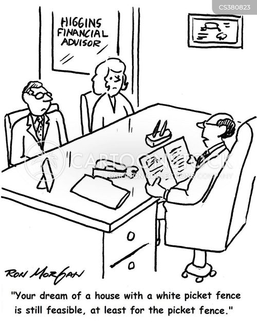 Picket Fence Cartoons and Comics funny pictures from CartoonStock