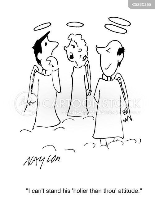 Pious Cartoons and Comics - funny pictures from CartoonStock