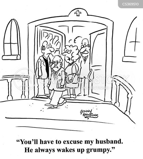 Church Goers Cartoons and Comics funny pictures from CartoonStock