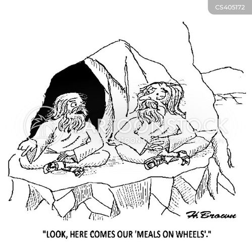 Meals On Wheels Cartoons and Comics funny pictures from CartoonStock