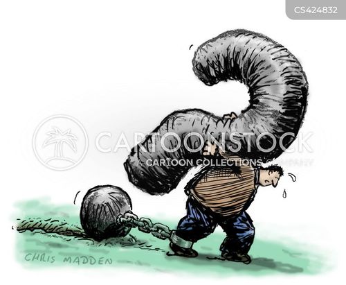 Big Questions Cartoons and Comics - funny pictures from CartoonStock