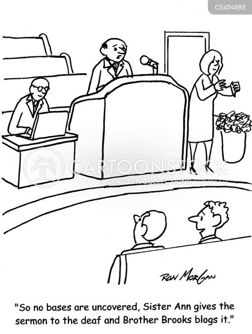 Sign Language Cartoons and Comics funny pictures from CartoonStock