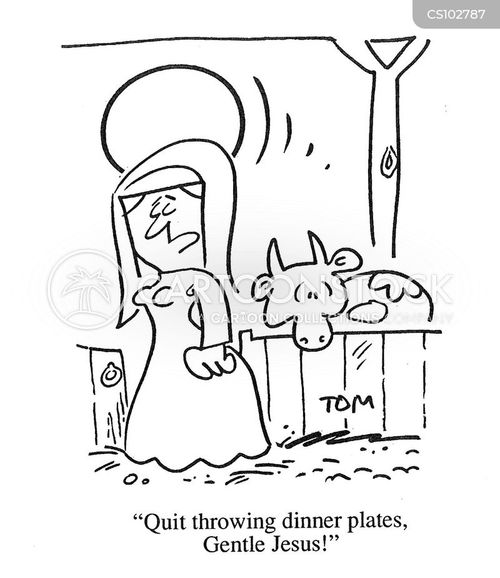 Dinner Plates Cartoons and Comics funny pictures from CartoonStock