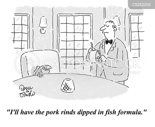 Pork Rinds Cartoons and Comics funny pictures from CartoonStock