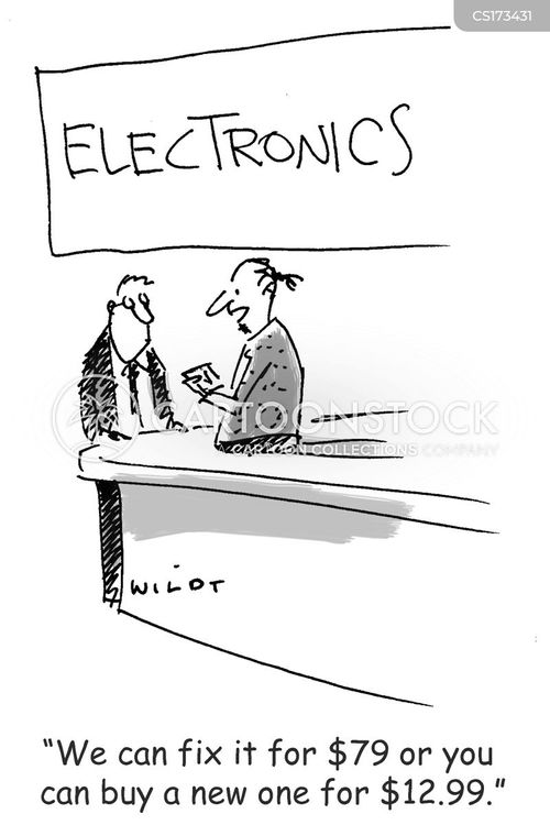 Electronics Cartoons and Comics funny pictures from CartoonStock