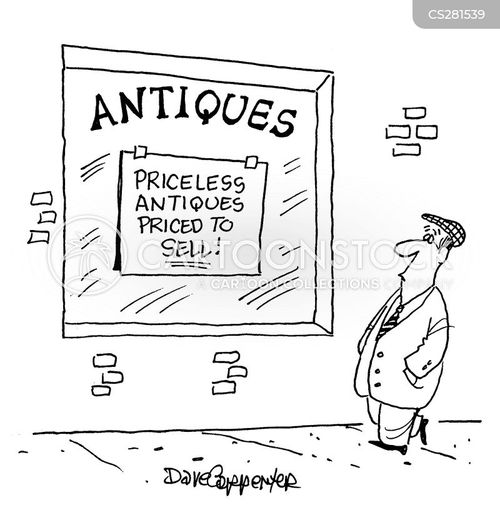Antiques Dealer Cartoons and Comics funny pictures from CartoonStock