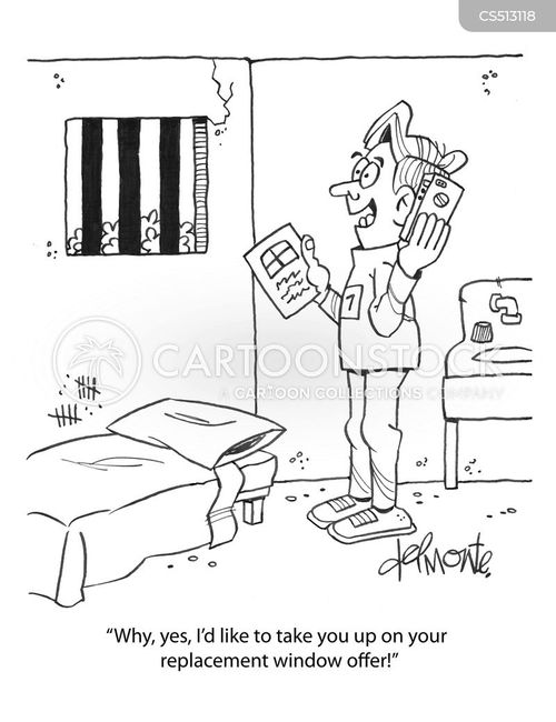Window Replacement Cartoons and Comics funny pictures from CartoonStock