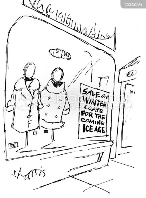 Winter Coat Cartoons and Comics funny pictures from CartoonStock
