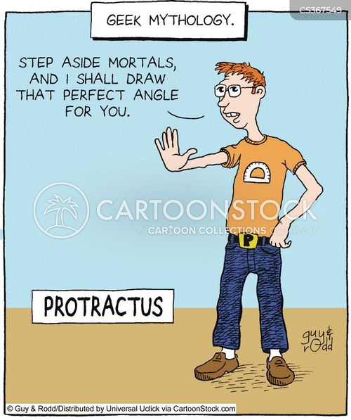 Protractor Cartoons and Comics funny pictures from CartoonStock