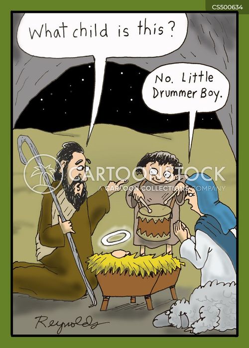 Little Drummer Boy Cartoons and Comics funny pictures from CartoonStock