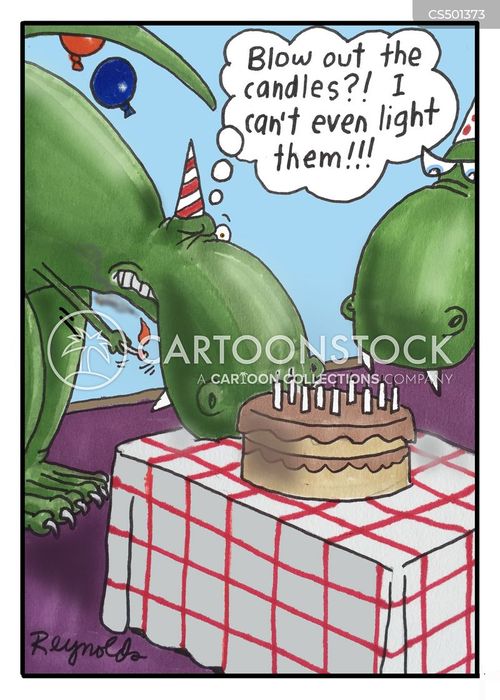 Birthday Candle Cartoons and Comics funny pictures from CartoonStock