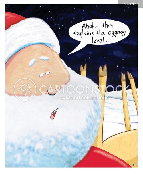 Eggnog Cartoons and Comics funny pictures from CartoonStock