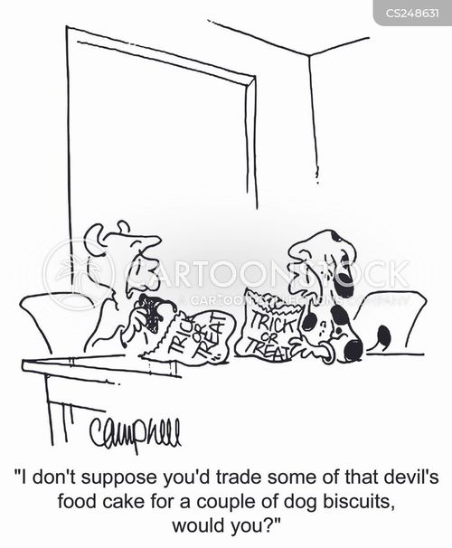 Dog Biscuits Cartoons and Comics funny pictures from CartoonStock