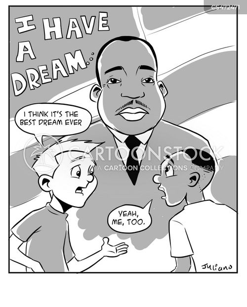 Martin Luther King Jr Drawing Cartoon ~ news words