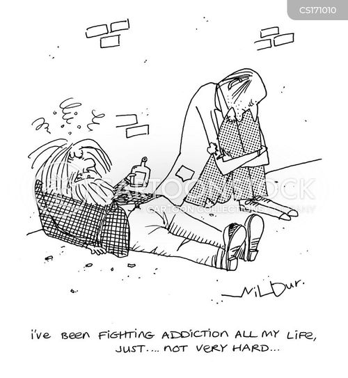 4 Years Of Addiction Cartoons and Comics - funny pictures from CartoonStock