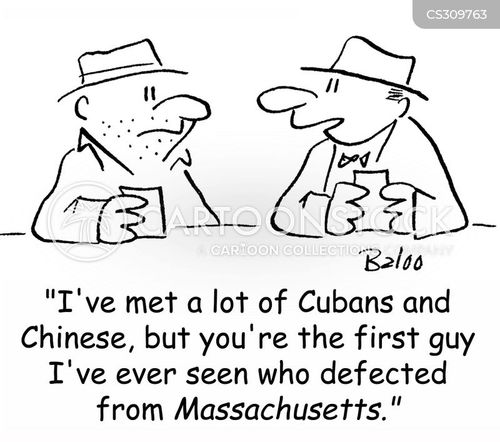 Defector Cartoon Massachusetts Cartoons and Comics - funny pictures from CartoonStock