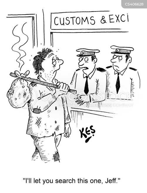 Strip Search Cartoons and Comics funny pictures from CartoonStock