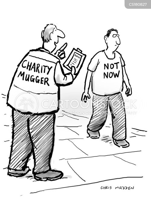 Fundraising Cartoons and Comics funny pictures from CartoonStock