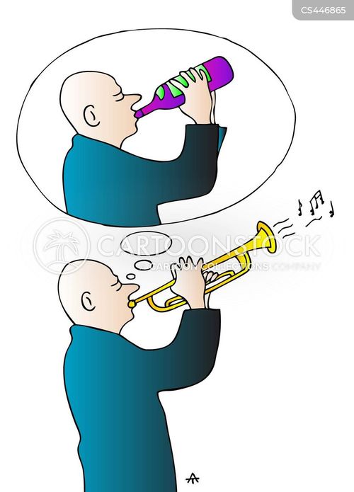 Brass Instrument Cartoons and Comics funny pictures from CartoonStock