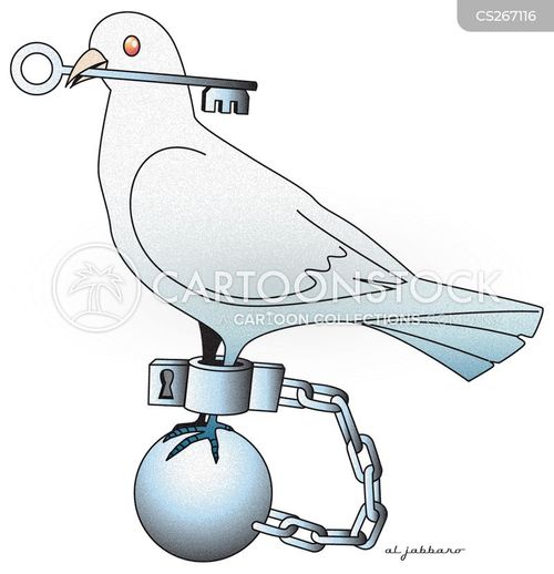 Ball And Chain Cartoons and Comics funny pictures from CartoonStock