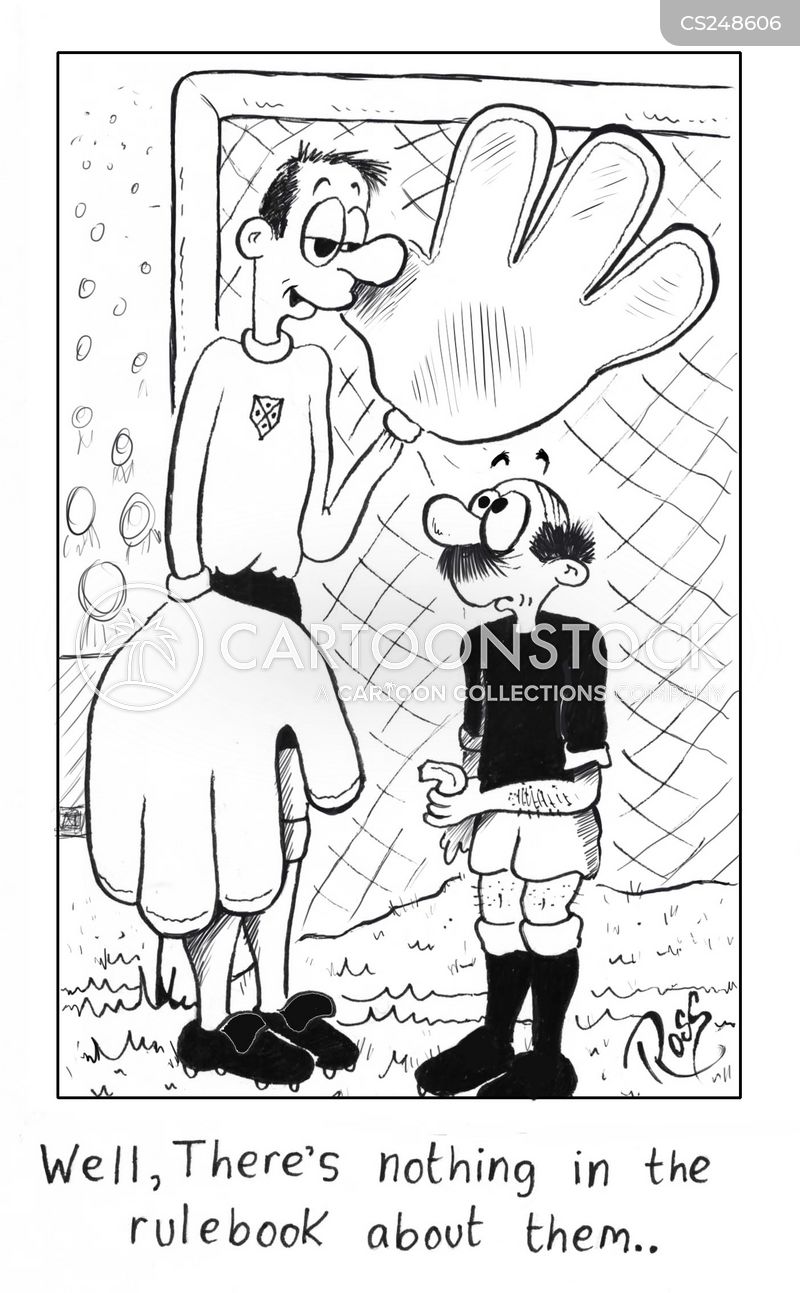 Goal Keepers Cartoons and Comics funny pictures from CartoonStock