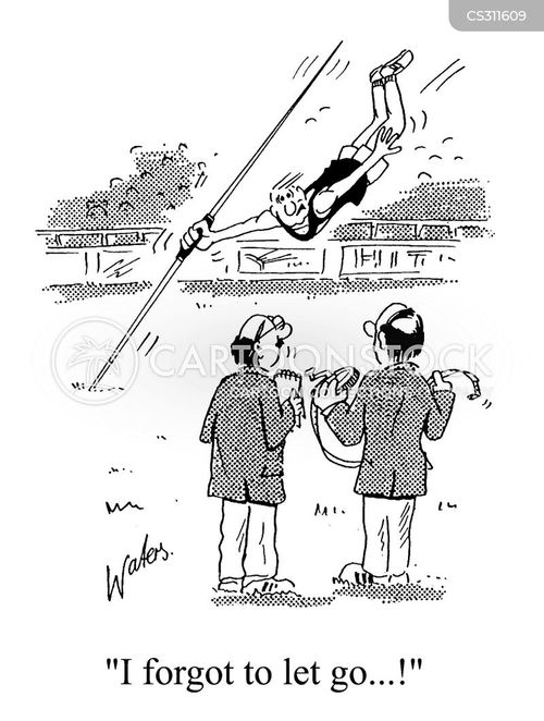The Javelin Cartoons and Comics funny pictures from CartoonStock