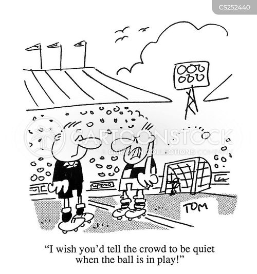Football Referees Cartoons and Comics funny pictures from CartoonStock
