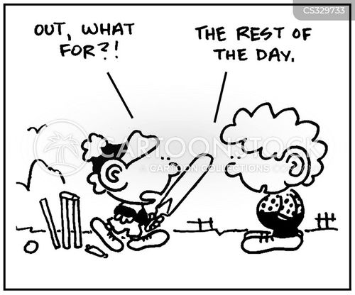 Cricket Ball Cartoons and Comics funny pictures from CartoonStock
