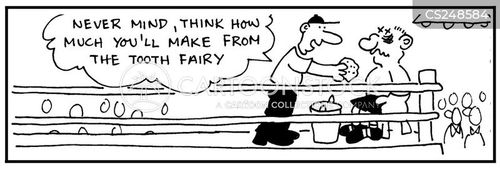 Tooth Fairy Inflation Cartoons and Comics - funny pictures from ...
