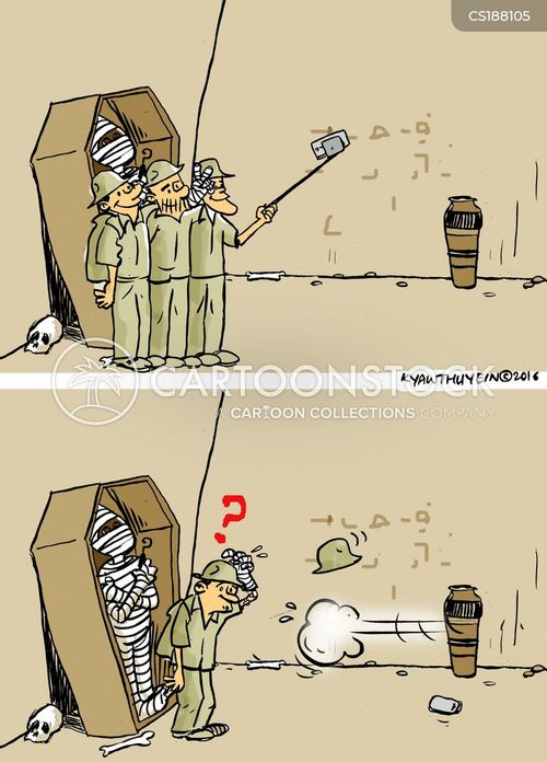 Archaeological Dig Cartoons and Comics funny pictures from CartoonStock