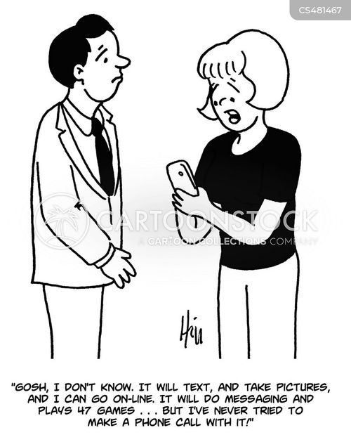 Texting Picture Cartoons and Comics - funny pictures from CartoonStock