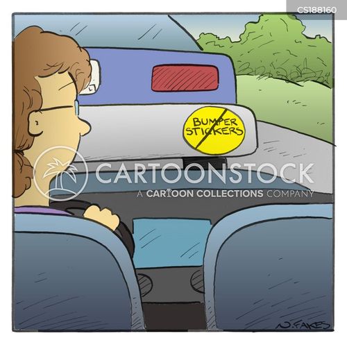 Sticker Cartoons and Comics funny pictures from CartoonStock