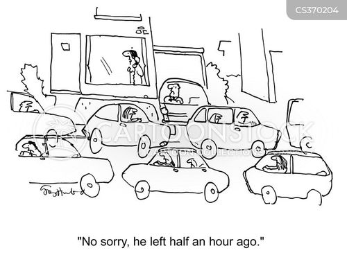 Rush Hours Cartoons and Comics funny pictures from CartoonStock
