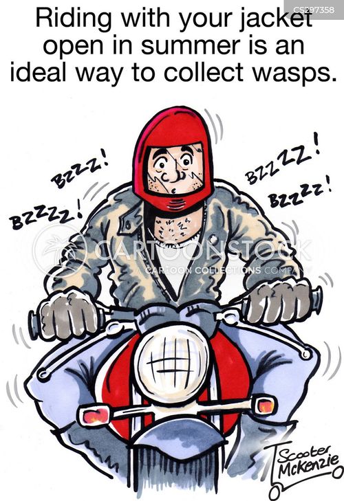 Leather Jacket Cartoons and Comics - funny pictures from CartoonStock