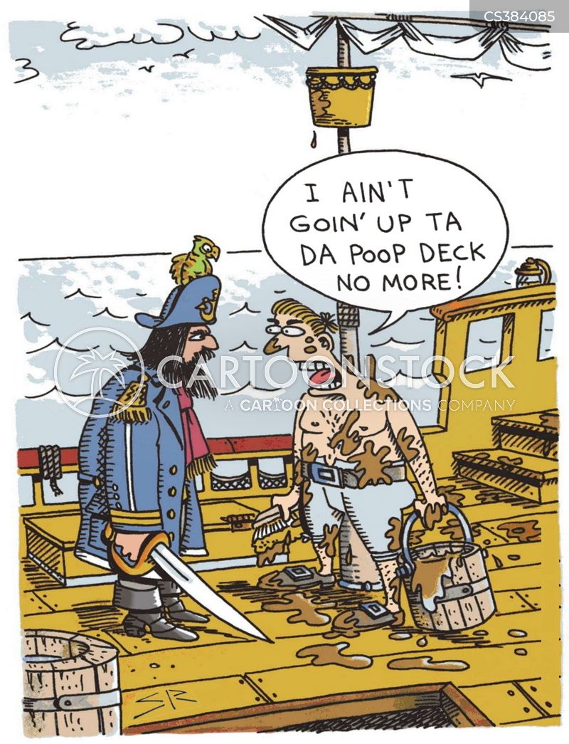 Poop Deck Cartoons and Comics funny pictures from CartoonStock