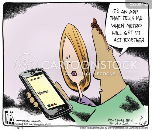 Public Transit Cartoons and Comics funny pictures from CartoonStock