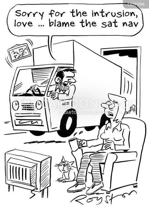 Road Chaos Cartoons and Comics funny pictures from CartoonStock