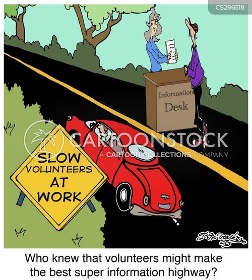 Volunteerism Cartoons and Comics funny pictures from CartoonStock