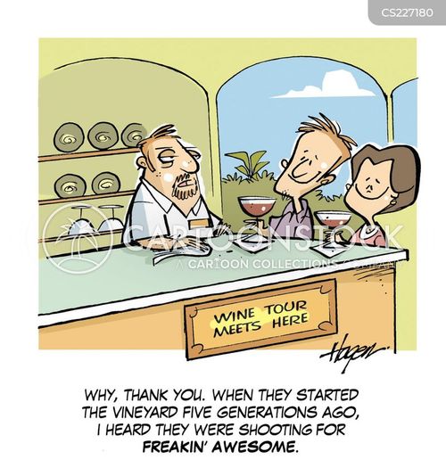 Wine Tastings Cartoons and Comics - funny pictures from CartoonStock