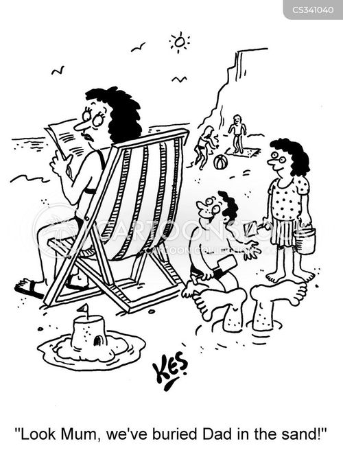 Seaside Holiday Cartoons and Comics funny pictures from CartoonStock