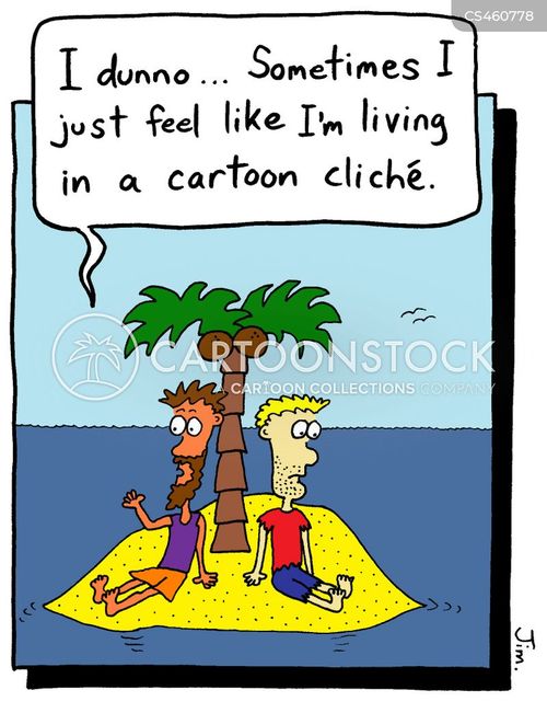 Desert Island Joke Cartoons and Comics funny pictures from CartoonStock