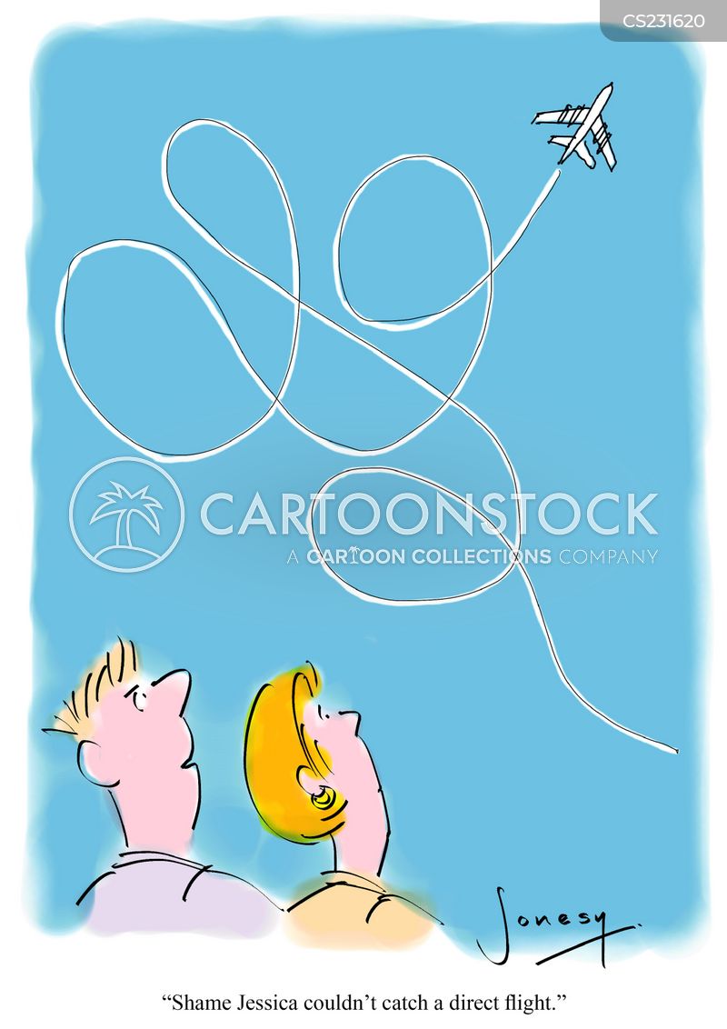 Cheap Flights Cartoons and Comics - funny pictures from CartoonStock