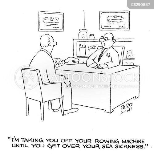 Rowing Machine Cartoons and Comics funny pictures from CartoonStock