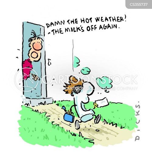 Milk Man Cartoons and Comics funny pictures from CartoonStock