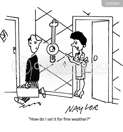 Barometers Cartoons and Comics funny pictures from CartoonStock