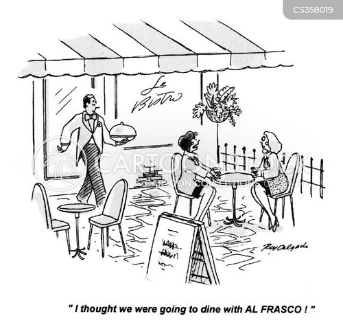 Al Fresco Cartoons and Comics funny pictures from CartoonStock