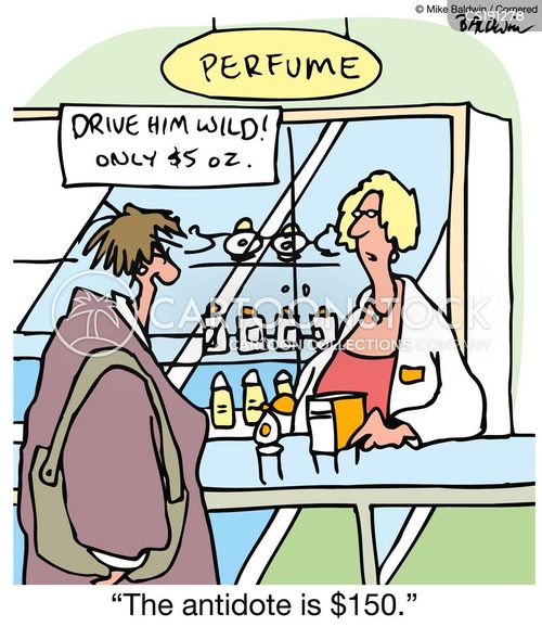 Perfume Cartoons and Comics funny pictures from CartoonStock