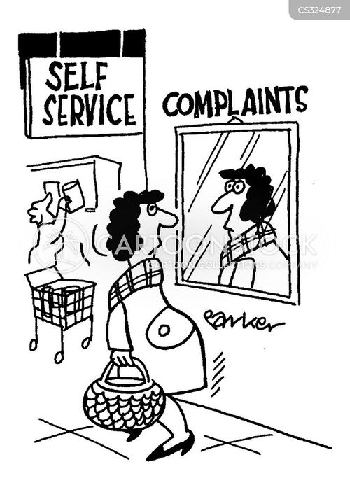 Complaint Department Cartoons and Comics funny pictures from CartoonStock