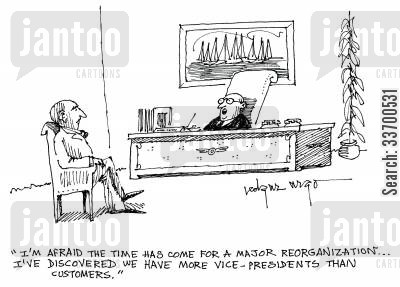 Image result for cartoon reorganization