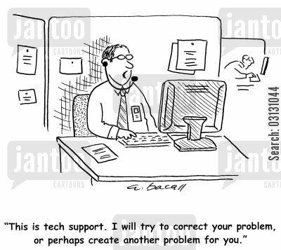 computer crashes cartoons - Humor from Jantoo Cartoons